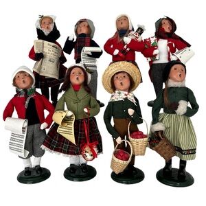Byers' Choice Ltd. Vintage The Carolers Set of 8